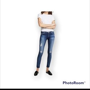 SOLD AG Adriano Goldschmied The Legging Super Skinny Distressed Jeans